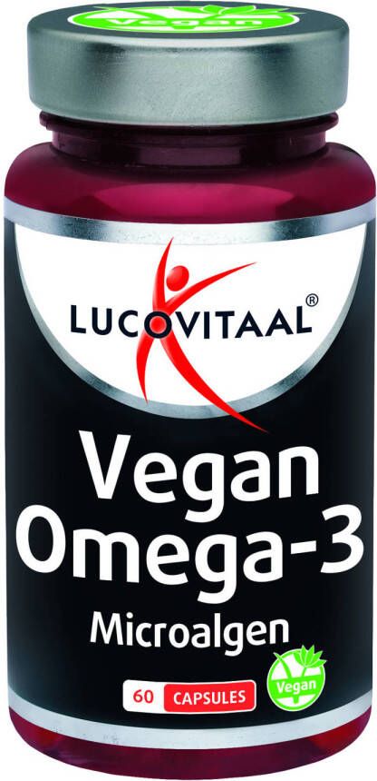 Lucovitaal Omega 3 Microalgen Vegan 60 capsules