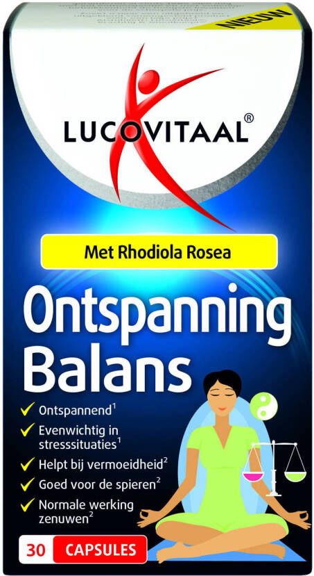 Lucovitaal Ontspanning Balans 30 capsules