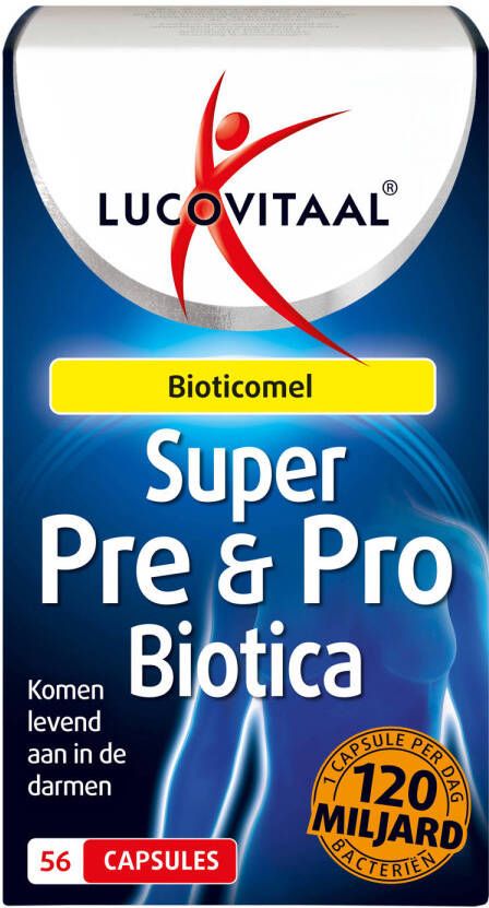 Lucovitaal Pre & Probiotica Super -120 miljard bacteriën