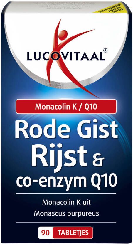 Lucovitaal Rode Gist Rijst + Co- enzym Q10