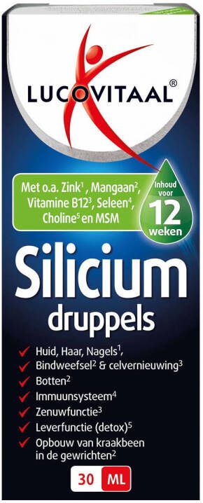 Lucovitaal Silicium Druppels 30 ml