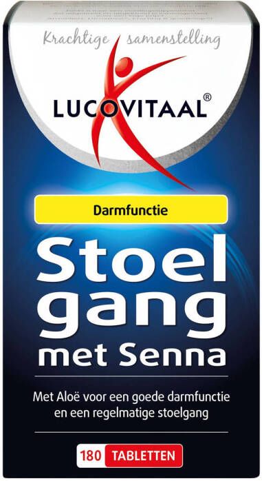 Lucovitaal Stoelgang Senna 180 tabletten