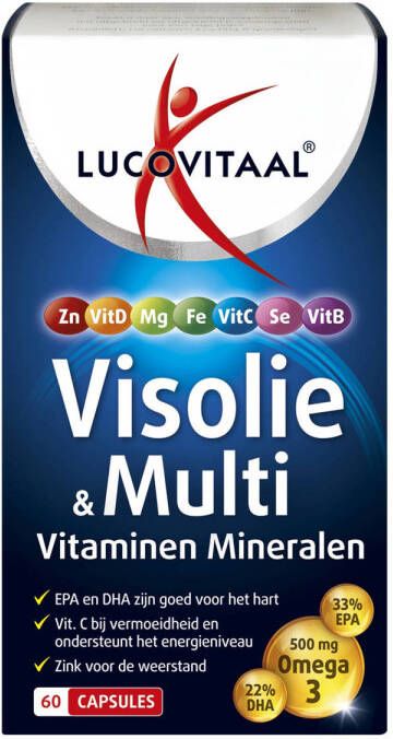 Lucovitaal Visolie & Multi Vitaminen Mineralen