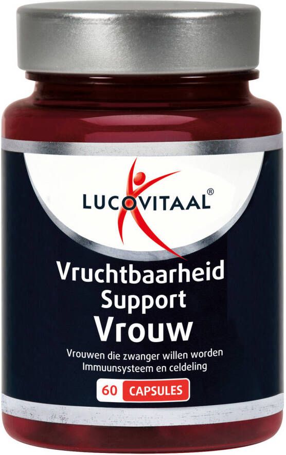 Lucovitaal Vruchtbaarheid support vrouw