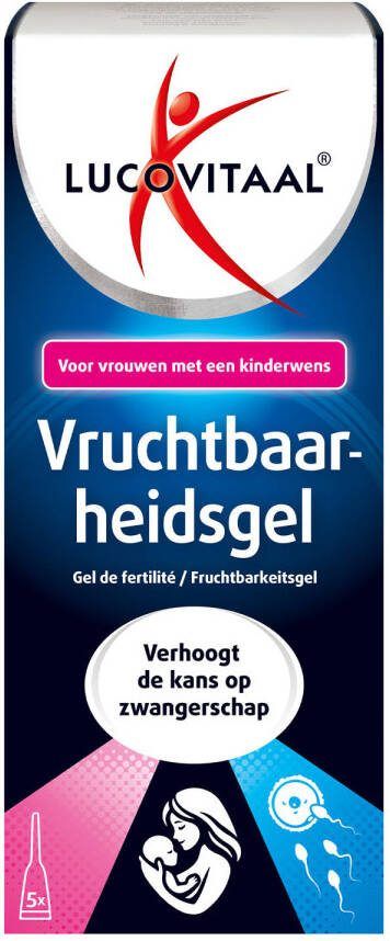 Lucovitaal Vruchtbaarheidsgel 5 stuks