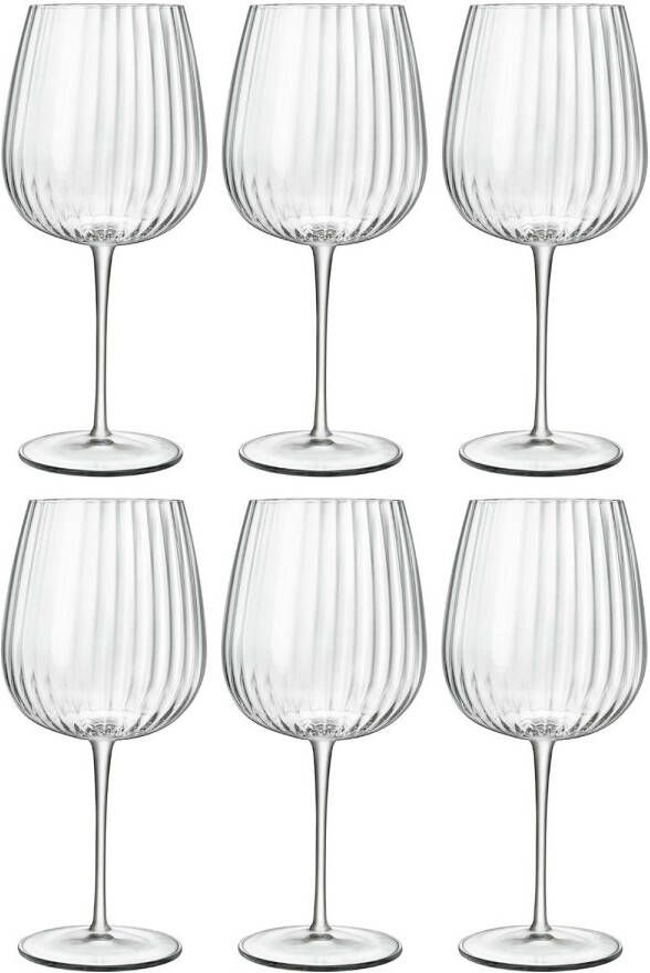 Luigi Bormioli Gin Tonic Glazen Cocktailglazen op Voet Speakeasies 750 ml 6 Stuks
