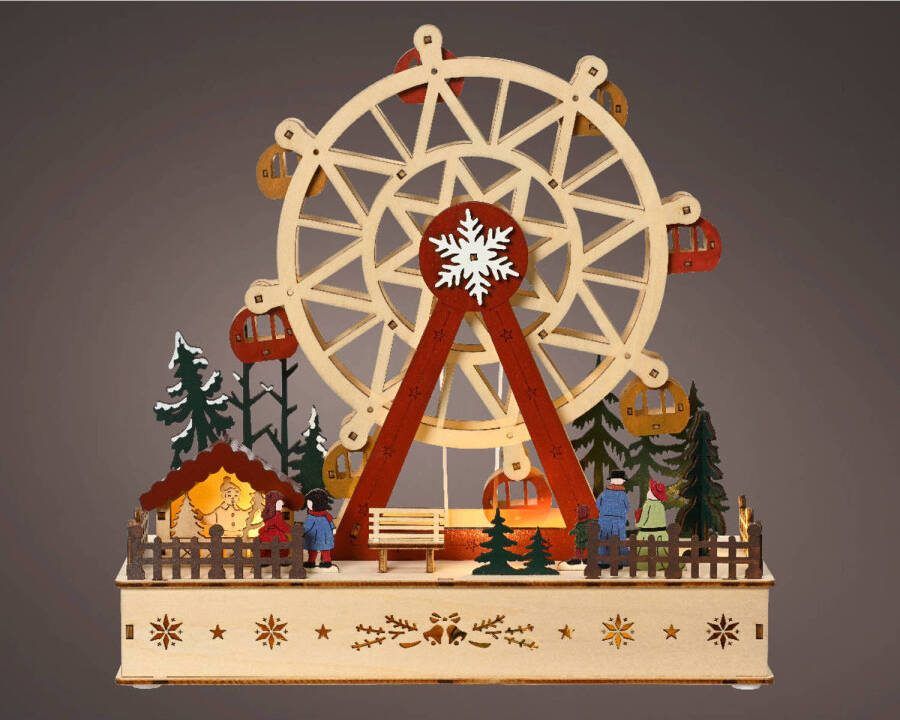 Lumineo LED kerstdorp binnen
