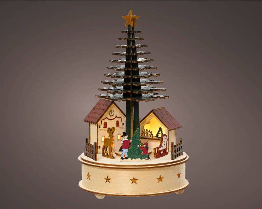 Lumineo LED kerstdorp binnen