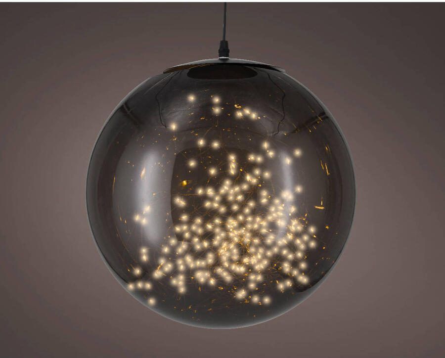 Lumineo micro LED bal kunststof buiten warm wit
