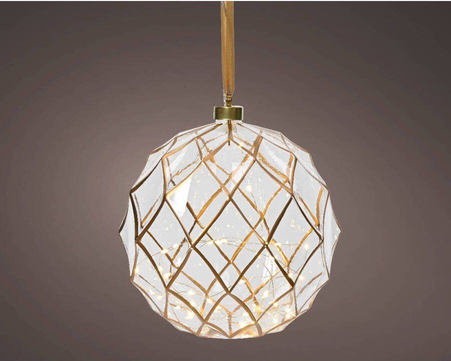 DECORIS SEASON DECORATIONS Decoris Sierverlichting Micro Led Bal Helder warm Wit 20cm-40l
