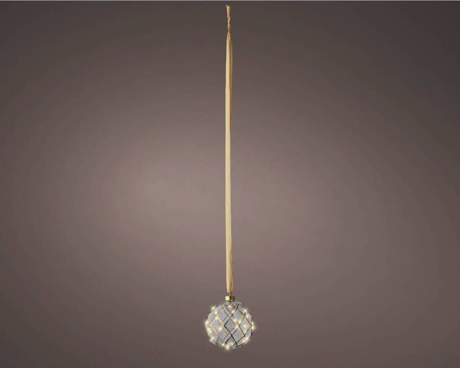 DECORIS SEASON DECORATIONS Decoris Sierverlichting Micro Led Bal Helder warm Wit 14cm-30l