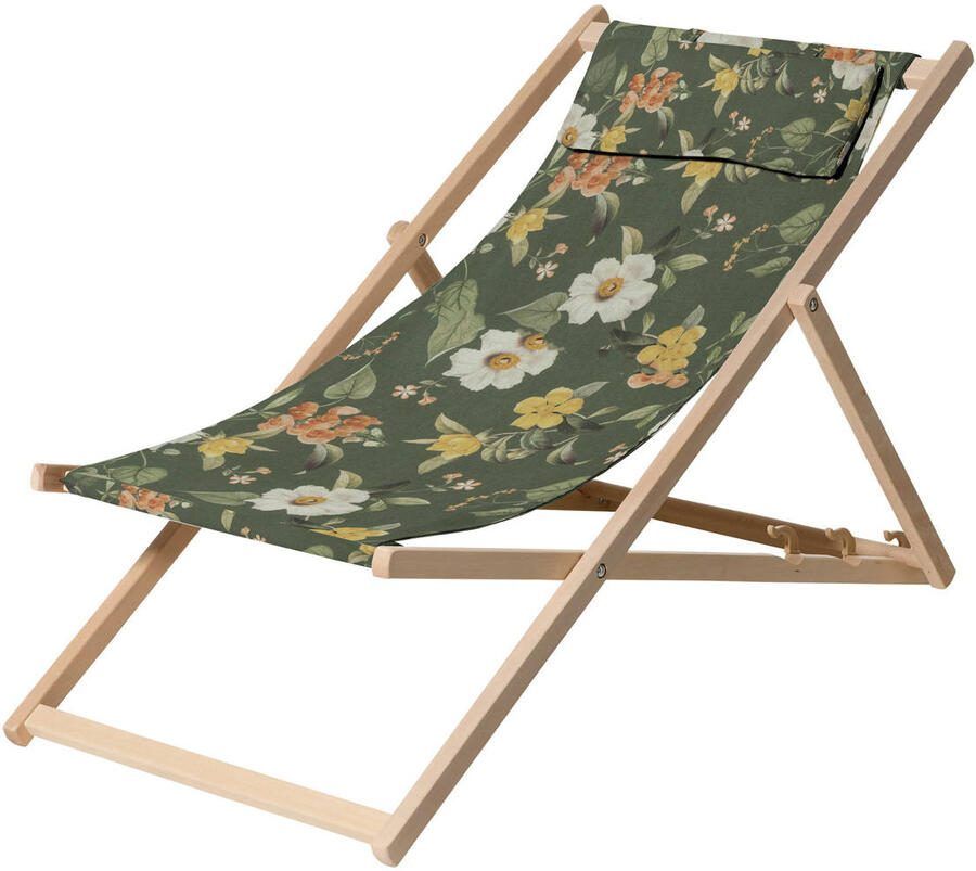 Madison houten strandstoel (120x55 cm)