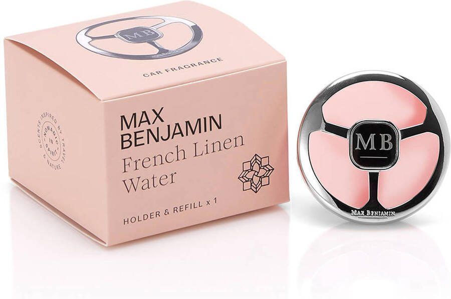 Max Benjamin Car Fragrance Dispenser French Linen Water