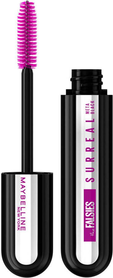 Maybelline New York The Falsies Surreal Extensions Mascara Meta Black Zwart Lengte Mascara 10ml