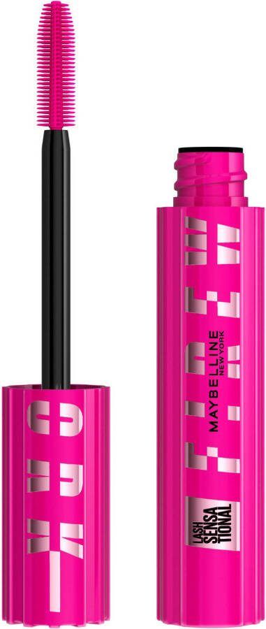 Maybelline New York Lash Sensational Firework mascara verrijkt met pro-vitamine B SuperSpark™- borsteltje voor 360° uitgewaaierde wimpers blijft 24 uur goed zitten zwart