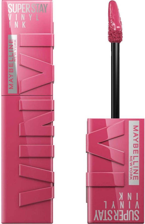Maybelline New York SuperStay Vinyl Ink Lipstick 20 Coy Roze Langhoudende Lippenstift 4 2 ml