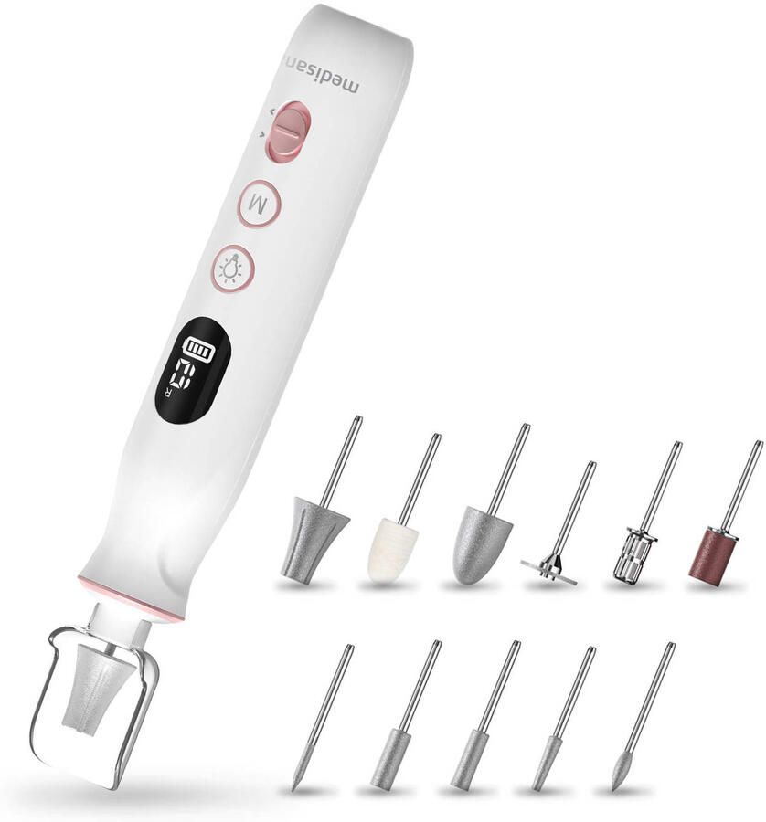 Medisana MP 940 Manicure Pedicure Set Medische verzorging accessoire Wit