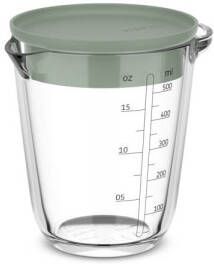 Mepal Chef it glazen maatbeker 500 ml (met deksel)
