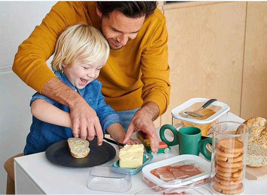 Mepal Botervloot Wit Transparant - Foto 4