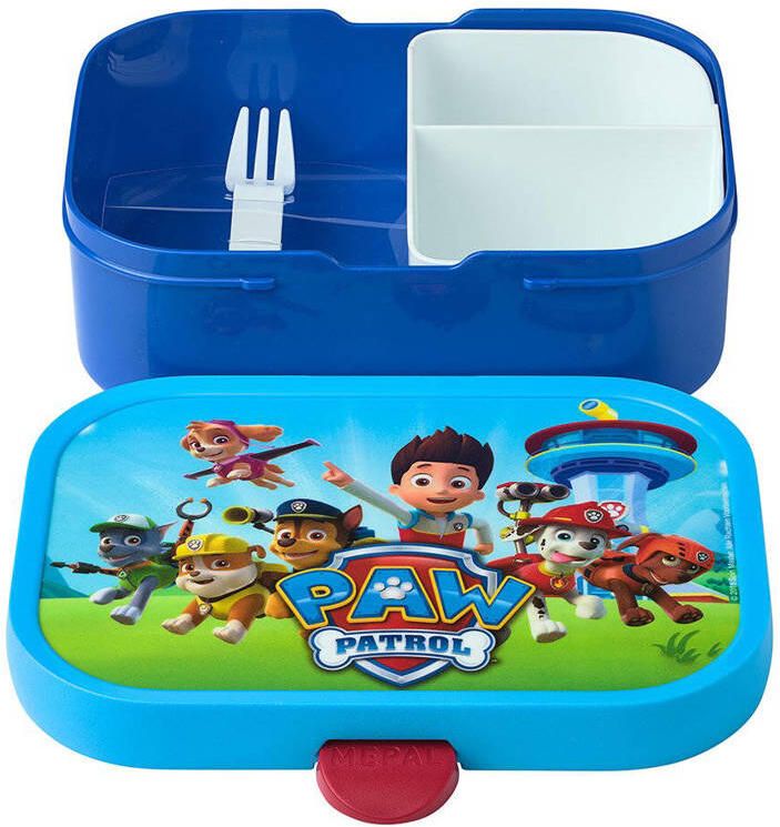 Mepal lunchbox Campus – Broodtrommel met vakjes voor kinderen – Geschikt voor 4 boterhammen – Paw Patrol - Foto 4