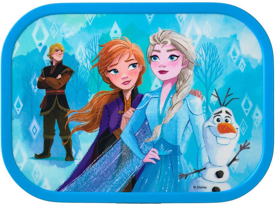 Mepal lunchbox Campus – Broodtrommel met vakjes voor kinderen – Geschikt voor 4 boterhammen – Frozen 2 - Foto 3