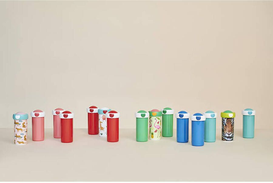 Mepal schoolbeker Campus – 300 ml – Sluit goed af – Drinkbeker voor kinderen – Wild Tiger - Foto 3