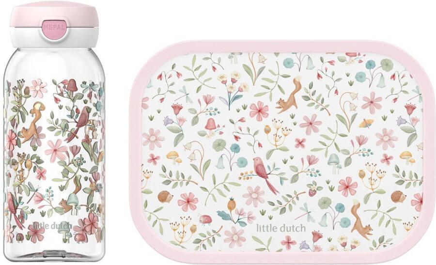 Mepal Campus lunchset (flip-up fles) (600 + 750 ml)