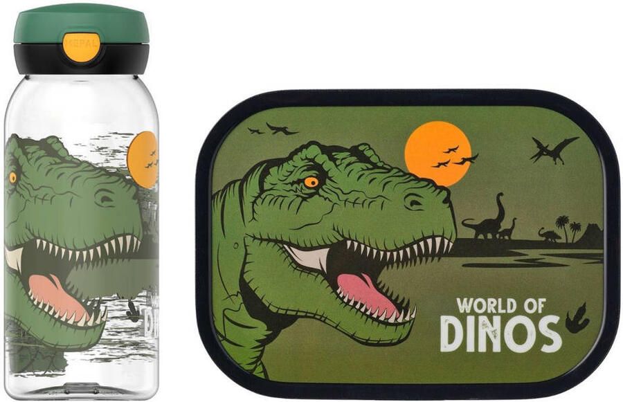 Mepal Campus lunchset (flip-up fles) (600 + 750 ml)