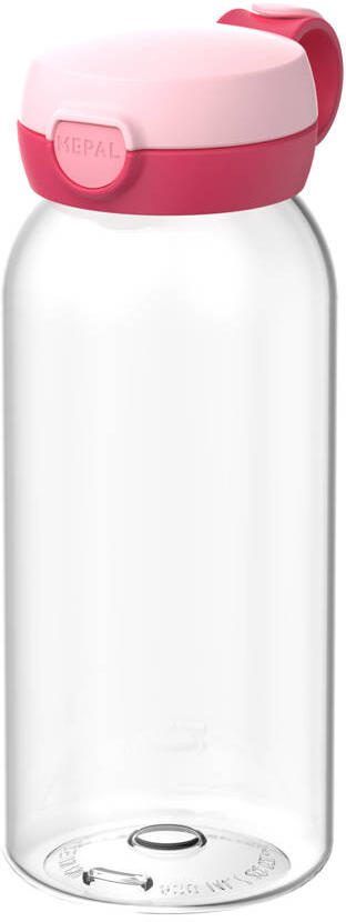Mepal campus drinkfles met flipdop 600 ml cool pink