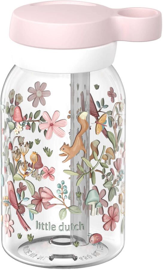 Mepal Campus waterfles met rietje (450 ml)