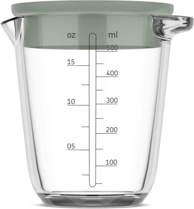 Mepal Chef it glazen maatbeker 500 ml (met deksel)