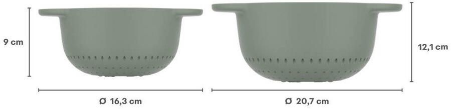 Mepal vergiet chef it 63 mm chalk