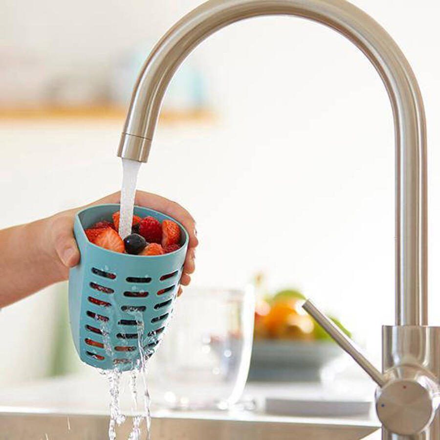 Mepal Ellipse fruit & veggie pot 600 ml Incl. vorkje Nordic black - Foto 3