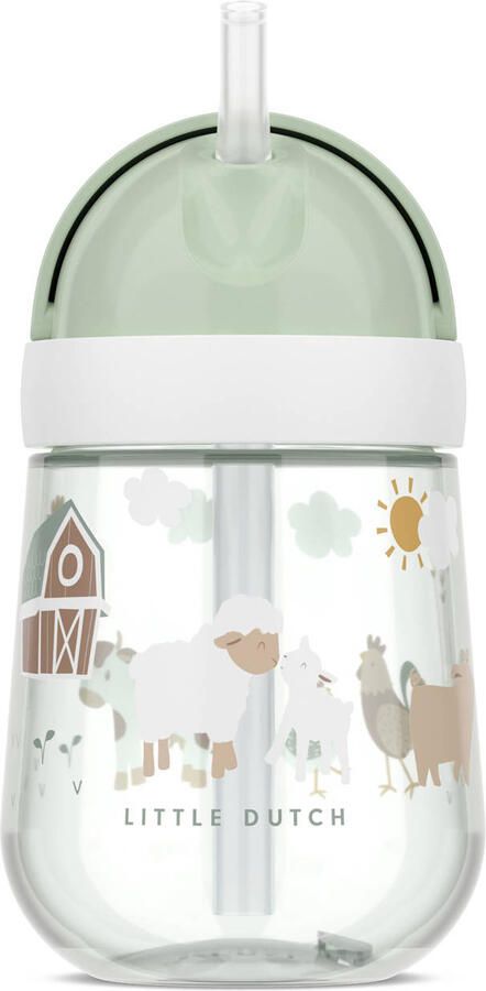 Mepal rietjesbeker mio 300 ml little farm - Foto 3