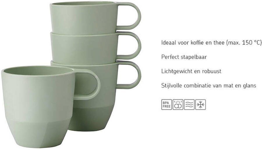 Mepal mok Silueta – 300 ml – Koffiebeker – Nordic white - Foto 2