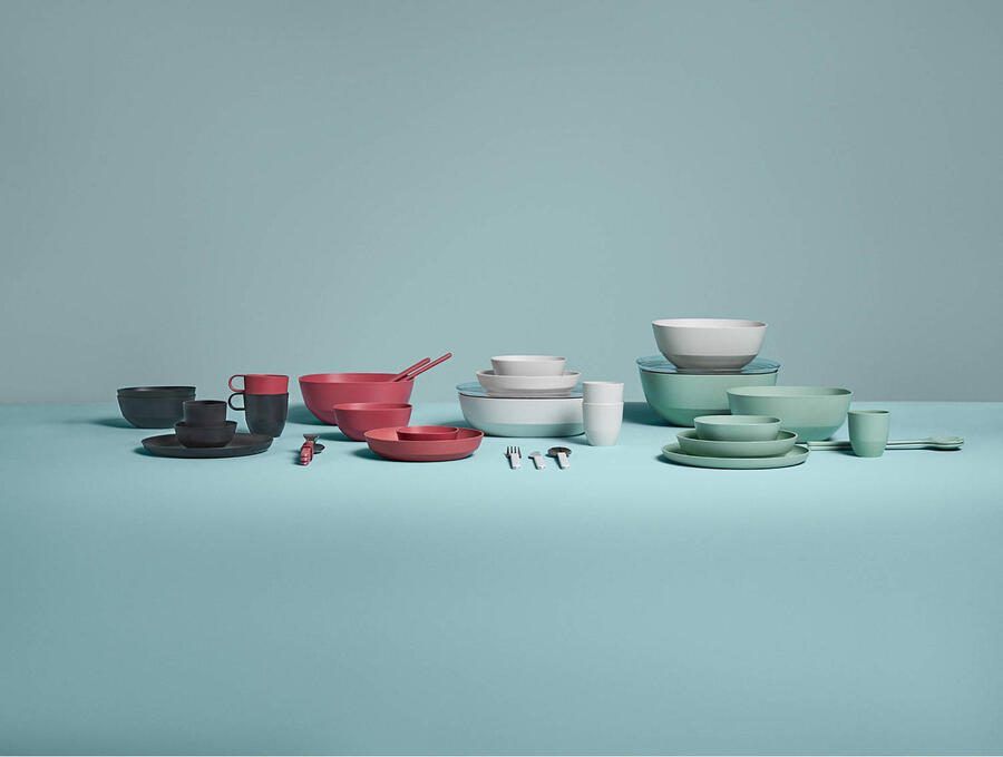 Mepal plat bord Silueta – 26 cm – Dinerborden – Nordic sage - Foto 3
