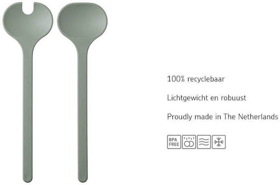 Mepal saladebestek Silueta – 2-delig – Slacouvert – Nordic sage - Foto 2