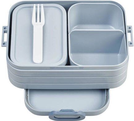 Mepal – Bento lunchbox Take a Break midi- inclusief bento box – Nordic blue – Lunchbox voor volwassenen - Foto 2