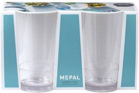 Mepal kunststof waterglas (275 ml) (set van 2)