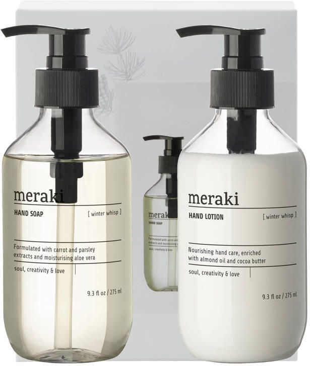 Meraki geschenkset Winter Whisp handzeep + handlotion (275|275 ml)