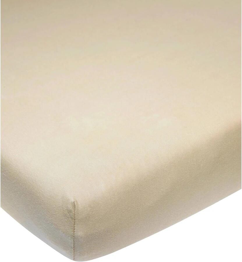 Meyco katoenen junior hoeslaken 70x140 150 cm sand