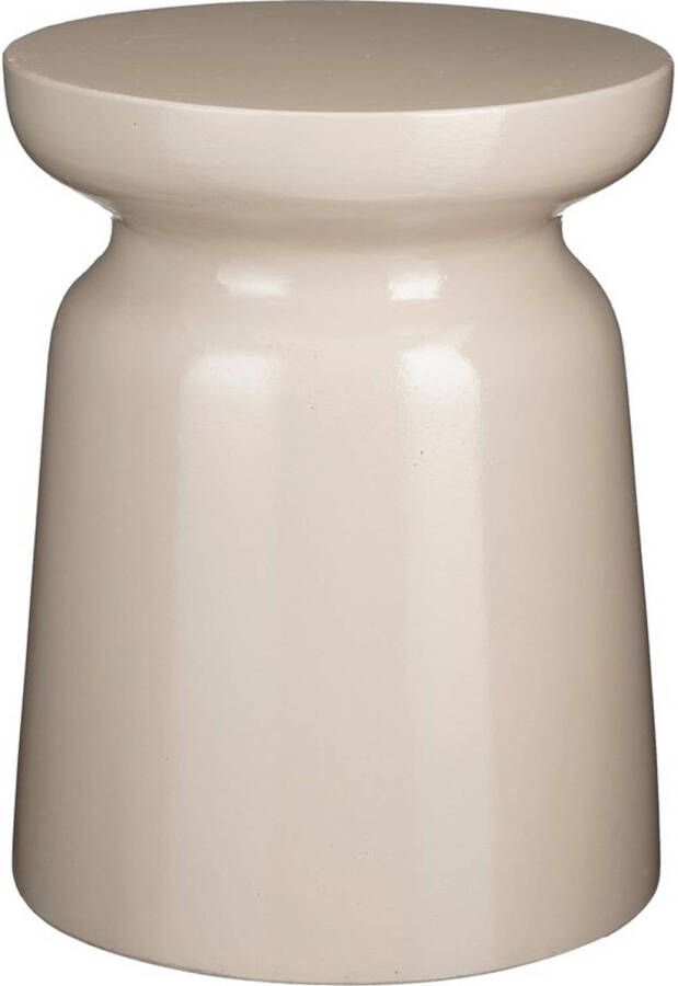 Mica Decorations Stage Bijzettafel H45 x Ø35 cm Cement Beige