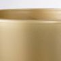 Mica Decorations Bloempot Goud Keramiek Voor Kamerplant H23 X D25 Cm Plantenpotten - Thumbnail 2