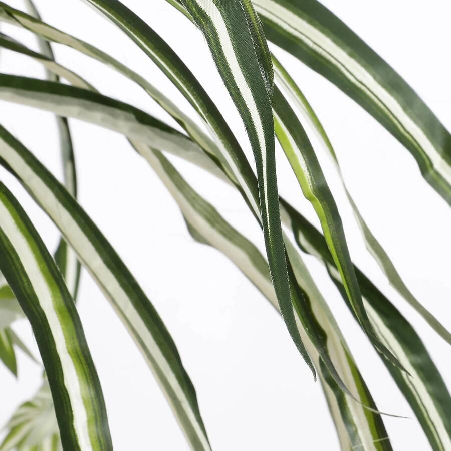 Mica Decorations Chlorophytum Kunstplant in Bloempot Stan H45 x Ø45 cm Groen - Foto 3