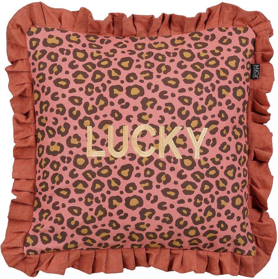Mica Decorations sierkussen Lucky (45x45 cm)