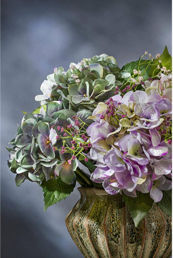 Mica Decorations Pippa Vaas H32 x Ø21 cm Keramiek Groen - Foto 3