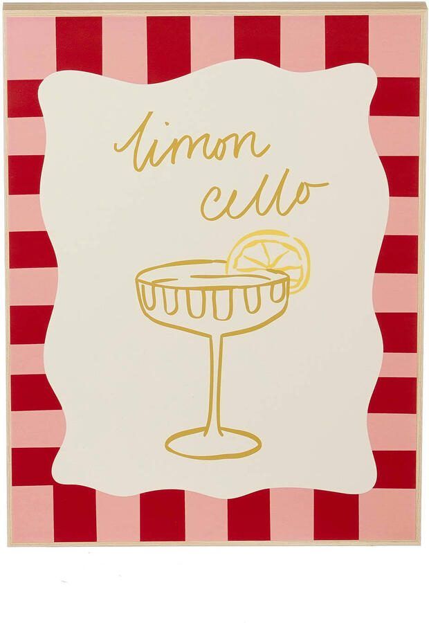 Mica Decorations schilderij Limoncello (31x41 cm)