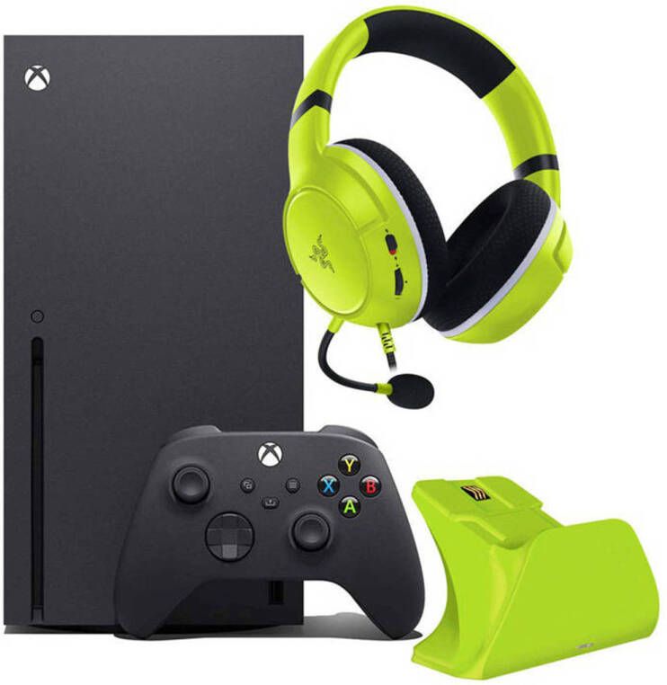 Microsoft Xbox Series X en Razer Essential Duo Bundle (Lime)