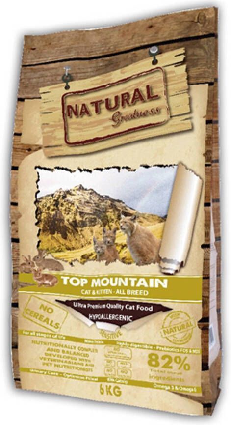 Natural Greatness Top Mountain 6 kg Hypo-allergeen