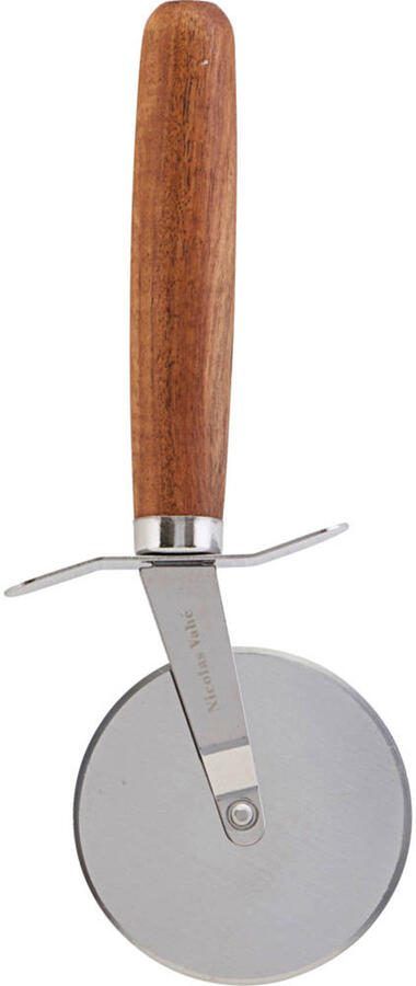 Nicolas Vahe Pizzasnijder KookgereiVaderdag Acacia hout 19 5x7cm